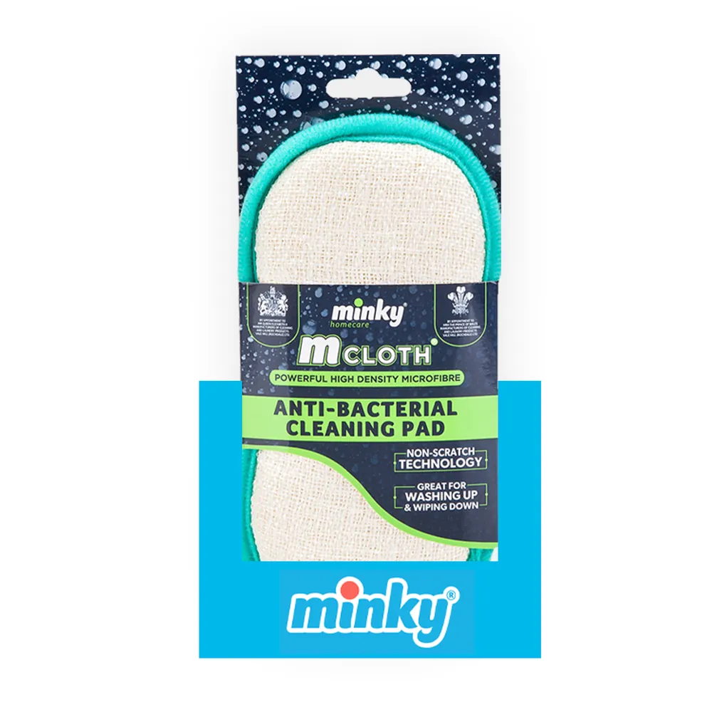 Minky Mcloth anti-bacterial cleaning pad